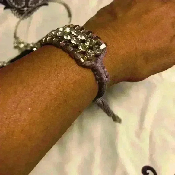 🎉 TWO Rhinestone Adjustable Bracelets🔥 - Picture 5 of 7